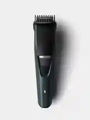 Тёмно-зелёный триммер для бороды и усов Philips