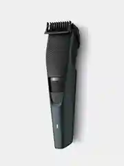 Тёмно-зелёный триммер для бороды и усов Philips