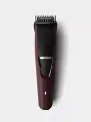 Бордовый триммер для бороды и усов Philips