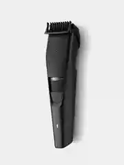 Тёмно-зелёный триммер для бороды и усов Philips
