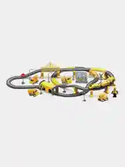 Набор железная дорога 1TOY InterCity Megapolis "Новостройка",  90 деталей