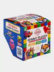Конструктор-пластилин GUMMY BLOCKS, разноцветные детали, 8х8х8 см