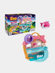 Игровой набор 1TOY "Хома Дома", дом со звуковыми эффектами, с плюшевым питомцем
