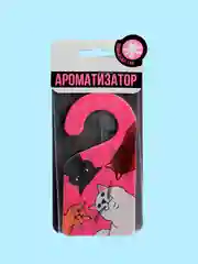 Розовый ароматизатор воздуха в авто , "Вонючка" автомобильная