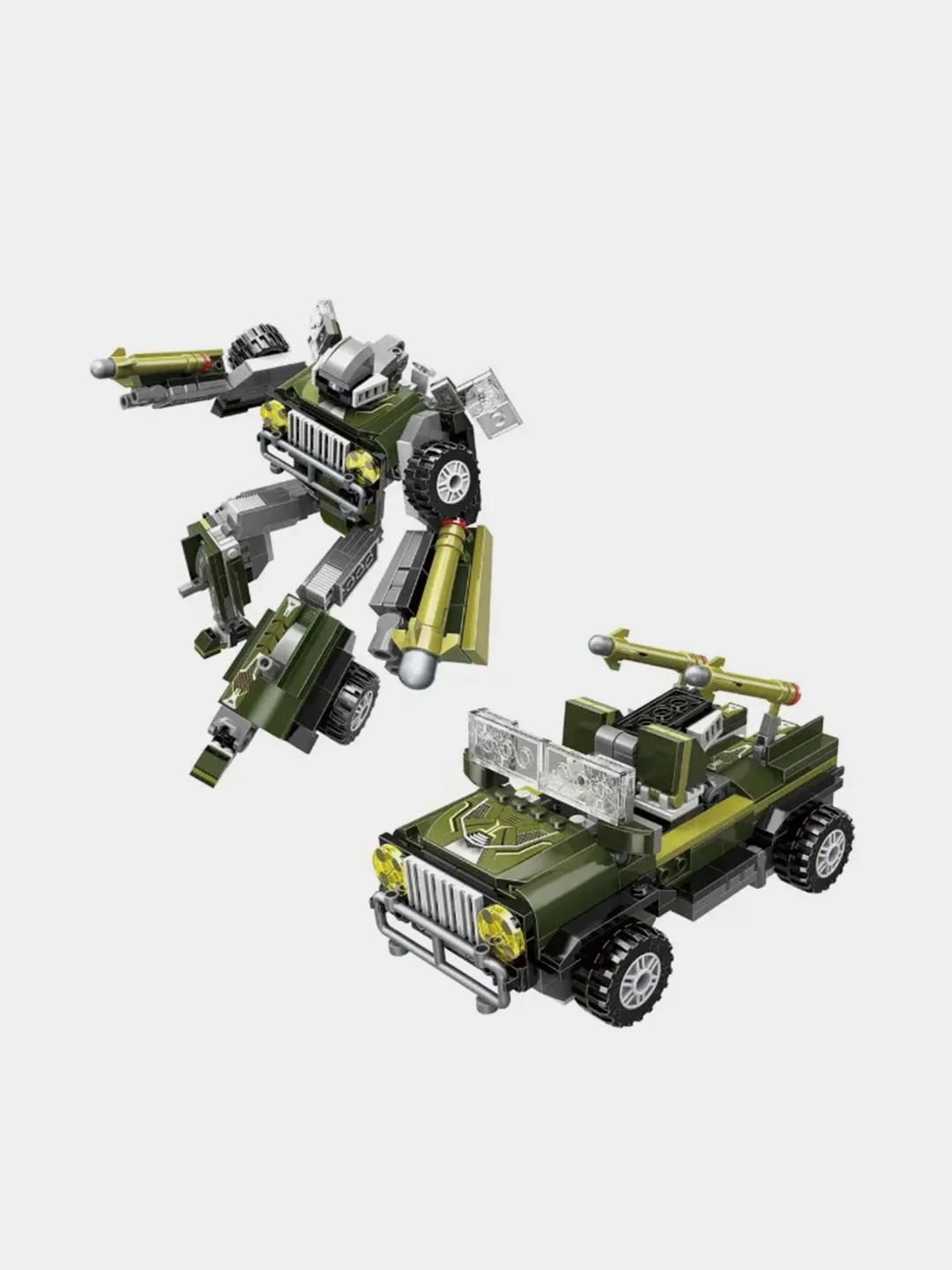 Конструктор 1TOY Blockformers Transbot "Крузер-Комбат", 302 детали, 6+
