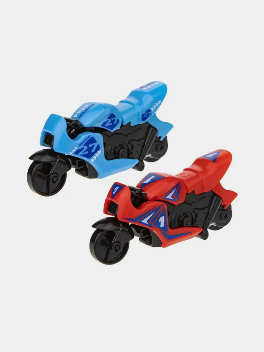 Мотобайк 1TOY CrashFest Moto, фрикционный, разборный, 2 штуки