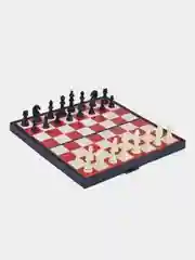 Игра настольная 1TOY 3в1 "Шашки/шахматы/нарды", на магните, 25х13,2х3,5 см