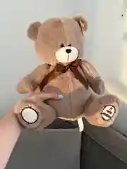 Мишка плюшевая мягкая