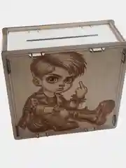 Аметистовый копилка для денег, копилка