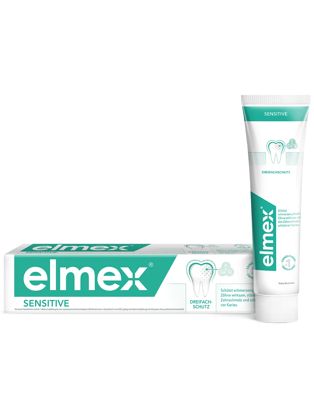 Зубная паста Elmex Sensitive для чувствительных зубов, 75 мл, 2 шт