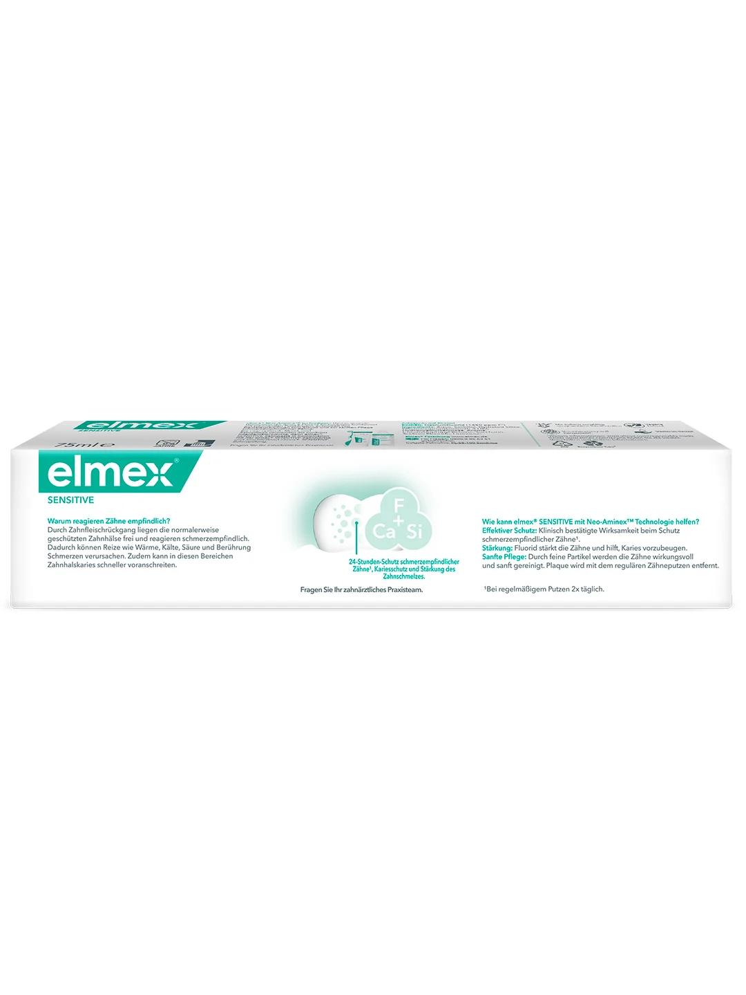 Зубная паста Elmex Sensitive для чувствительных зубов, 75 мл, 2 шт