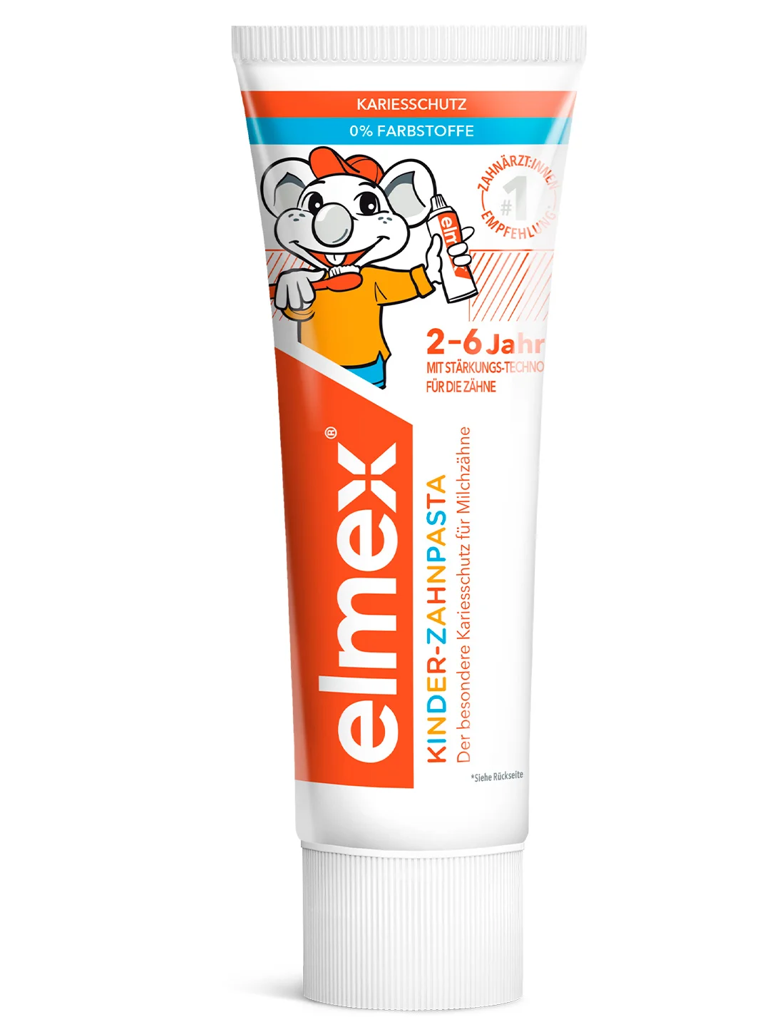 Зубная паста детская Elmex Kids защита от кариеса, для детей от 2 до 6 лет, 50 мл, 2 шт
