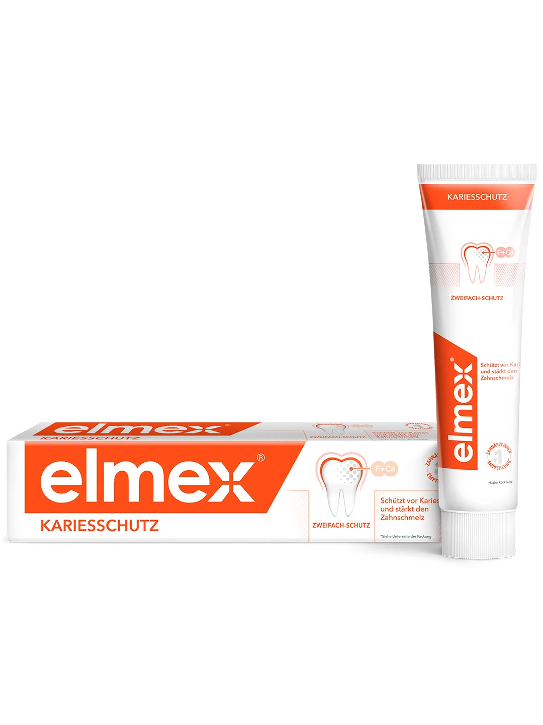 Зубная паста Elmex Защита от кариеса, 75 мл и Elmex Junior для детей от 6 до 12 лет, 75 мл