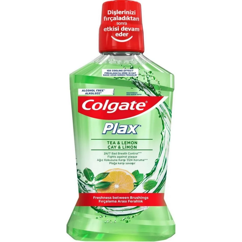 Ополаскиватель антибактериальный для полости рта "Свежесть чая", Colgate Plax, 500 мл