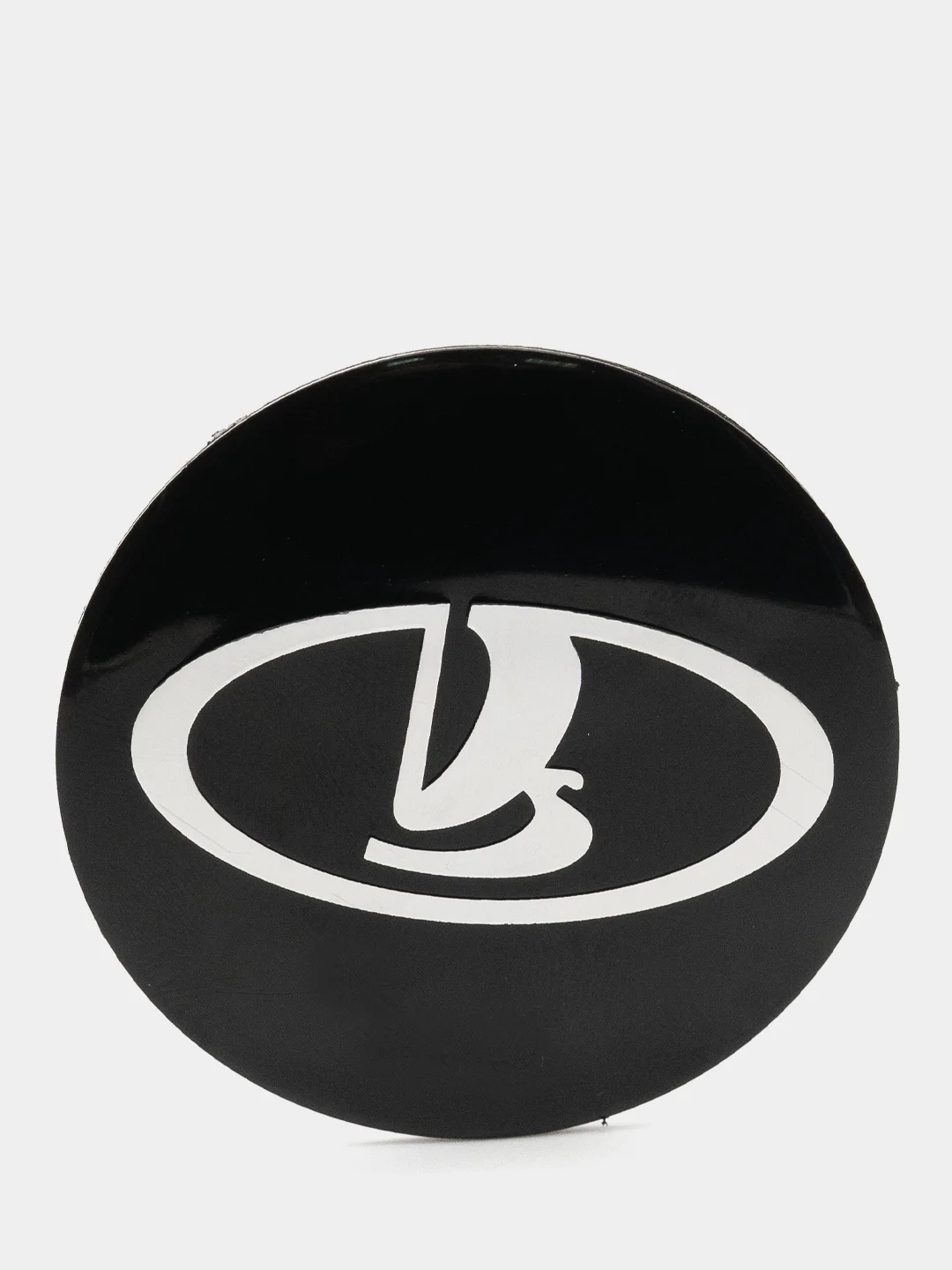 Хром наклейки на диски, колпаки LADA, изогнутые Лада, 4 штуки