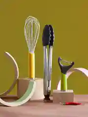Пиллер для овощей 15 см SmartChef овощечистка для карточки ручная зеленая
