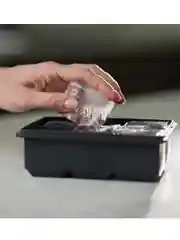Форма для льда Куб с крышкой Ice cubes силиконовая 6 ячеек