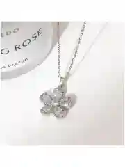 Серый меланж цепочка на шею с кулоном, чокер с подвеской, ожерелье, цепь с сердцем