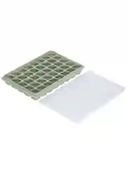 Форма для льда кибики Ice cubes силиконовая 40 ячеек
