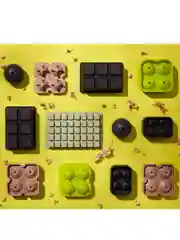 Форма для льда кибики Ice cubes силиконовая 40 ячеек