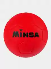 Мяч футбольный MINSA, ПВХ, машинная сшивка, размер 5