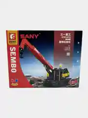 Конструктор Sembo Block Набор 4 в 1 Буровая установка, 884 детали