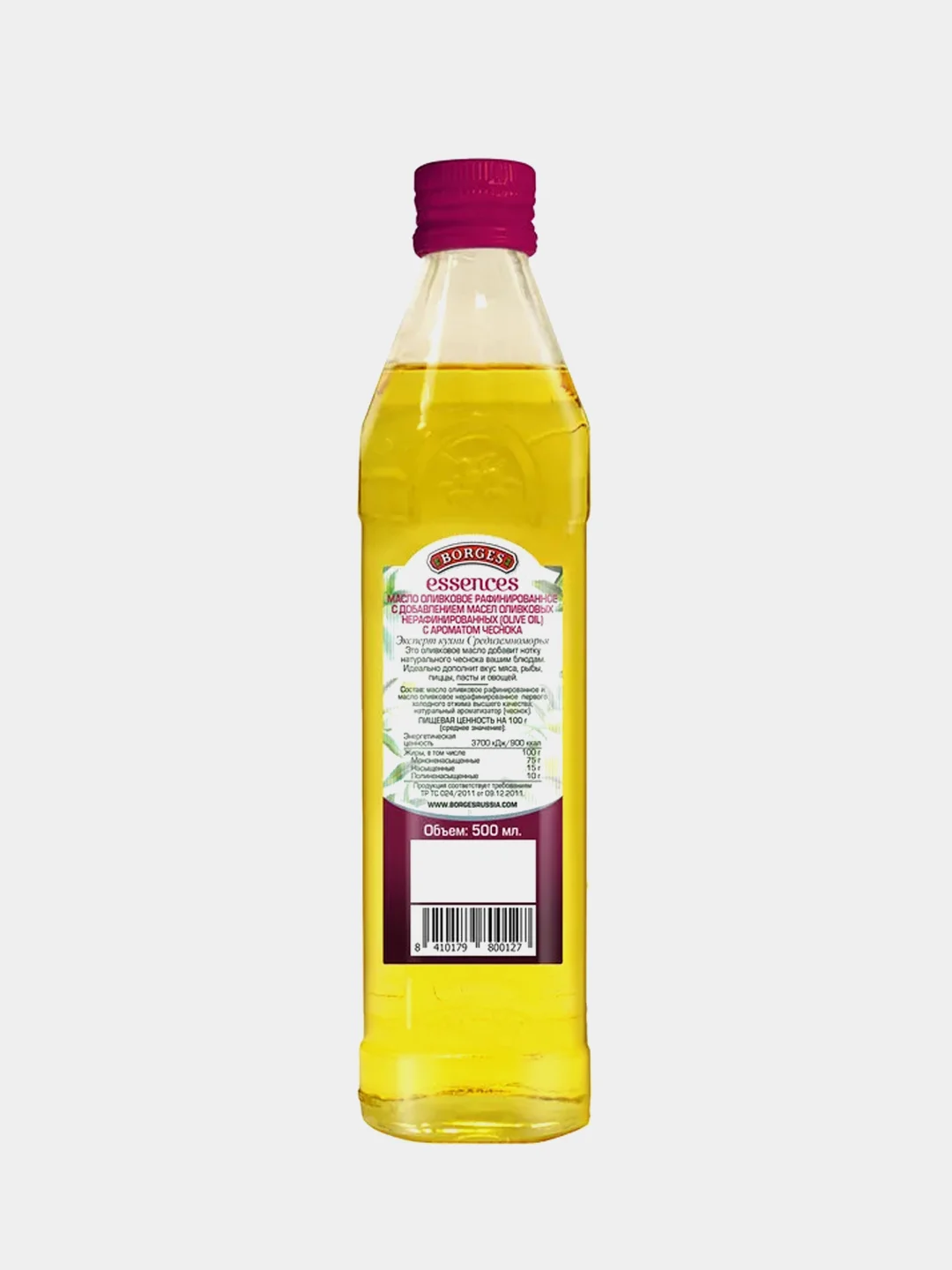 Оливковое масло BORGES Essences c ароматом чеснока, 500 мл