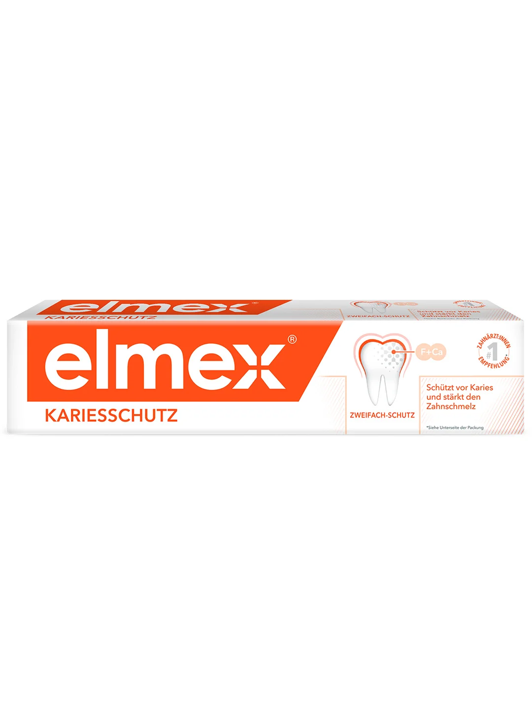 Зубная паста Elmex Защита от кариеса и укрепления эмали, 75 мл, 2 шт