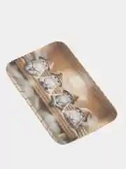 Коврик для ванной и туалета мягкий "Кото баня" (bath429876)