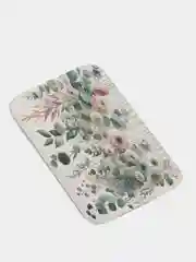 Коврик для ванной и туалета мягкий "Нежные цветы и эвкалипт" (bathsd1437)