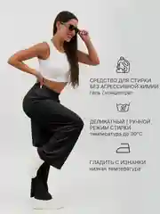Темно-синий брюки женские