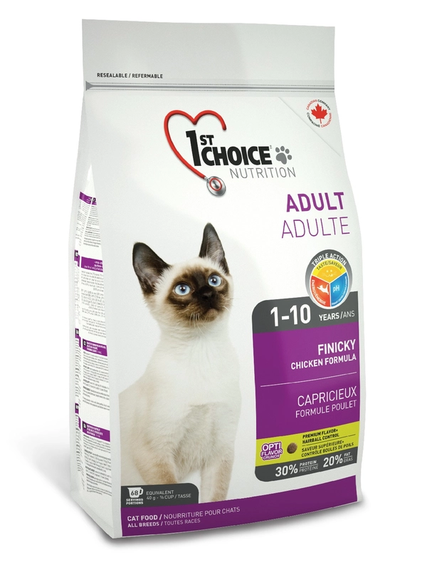Корм сухой 1st Choice Finicky для привередливых в еде кошек на курице