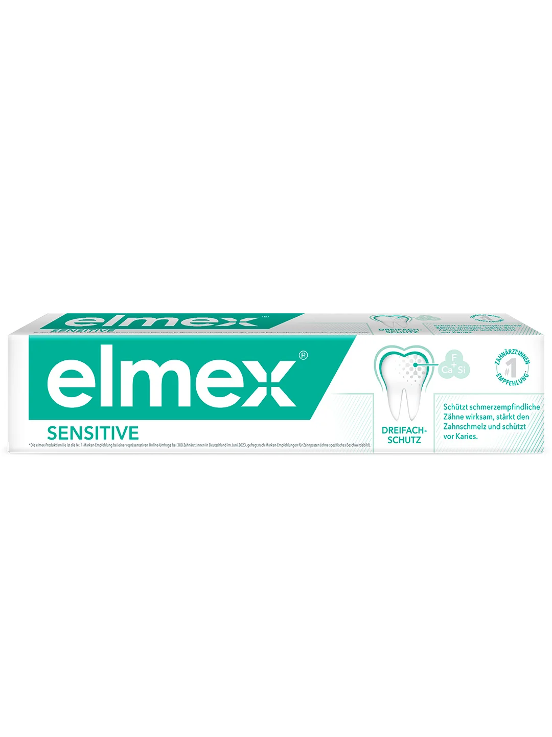 Зубная паста Elmex Sensitive, 75 мл и Elmex Защита от кариеса и укрепления эмали, 75 мл