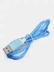Светящийся зарядный USB кабель провод для Iphone, Android micro USB Type-C Lightning