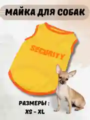 Рыжий майка для собак, футболка для собак