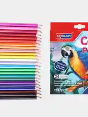 Карандаши цветные, треугольный корпус Skyglory