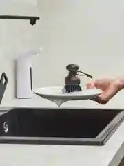 Щетка для мытья посуды круглая маленькая Cleans 9 см