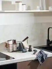 Щетка для мытья посуды круглая маленькая Cleans 9 см