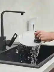 Щетка для мытья посуды круглая маленькая Cleans 9 см