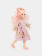 Розовый кукла / Шарнирная кукла 30см / 3D глаза / Кукла на подарок / Кукла шарнирная