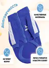 Красный толстовка для кошек и собак, модная одежда для животных на молнии