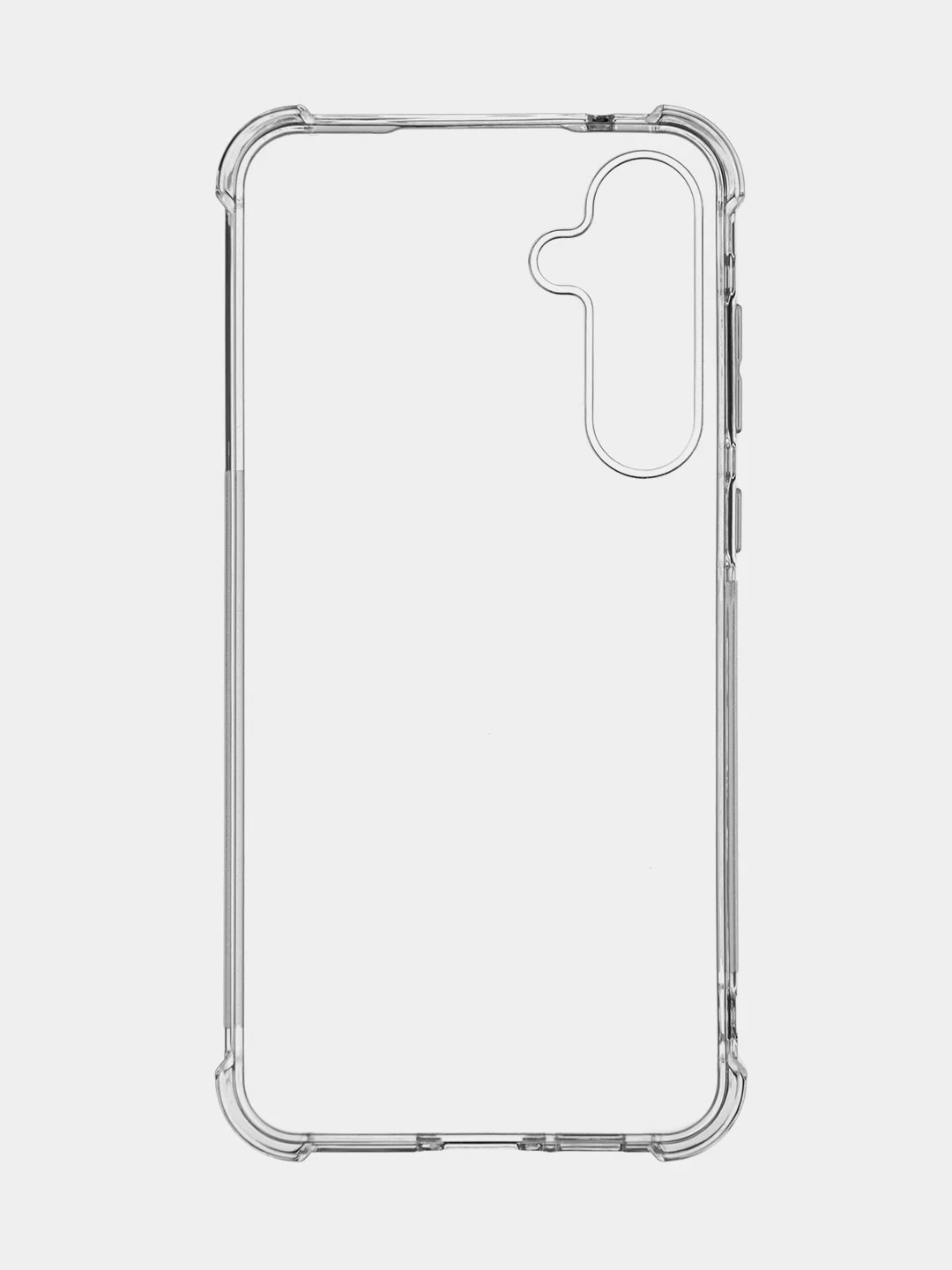 Прозрачный чехол для Samsung Galaxy A55 A35 S24 S24 Plus S24 Ultra противоударный силиконовый ROSCO