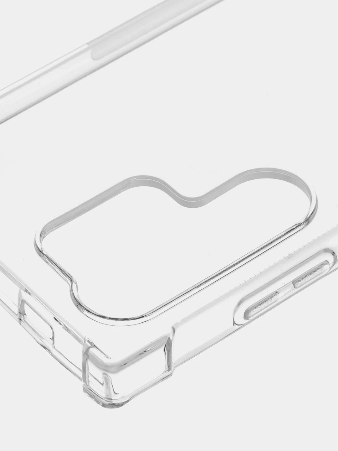 Прозрачный чехол для Samsung Galaxy A55 A35 S24 S24 Plus S24 Ultra противоударный силиконовый ROSCO