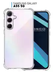Прозрачный чехол для Samsung Galaxy A55 A35 S24 S24 Plus S24 Ultra противоударный силиконовый ROSCO