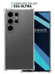 Прозрачный чехол для Samsung Galaxy A55 A35 S24 S24 Plus S24 Ultra противоударный силиконовый ROSCO