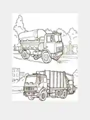 Большая книга раскрасок(F) - Транспорт