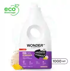 Эко гель для стирки цветного белья WONDER LAB, пудра и иланг-иланг, 1 л