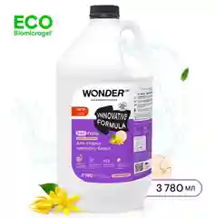Эко гель для стирки цветного белья и одежды гипоаллергенный WONDER LAB пудра иланг 3,78л