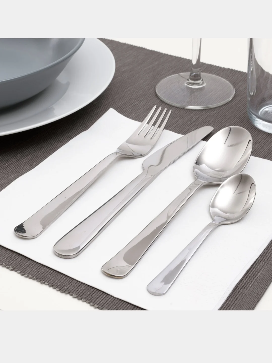 Хром набор столовых приборов IKEA: DRAGON, FORNUFT, UPPHOJD, IDENTITET, LOFTESRIK, 365+ ИКЕА