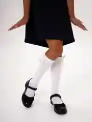 Гольфы школьные с бантиком